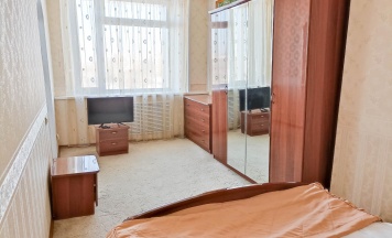 Номер стандарт с 1 двуспальной кроватью в Smart Hotel KDO Ульяновск