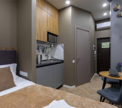 Студия Комфорт Мансарда в Port comfort by Moyka