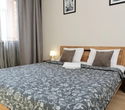 Апартаменты c 1 комнатой с балконом и с красивым видом из окна в Квартира Home Hotel Панорама I Заселение 24/7