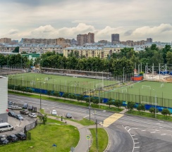Двухместный люкс с видом на город (двуспальная кровать) в Business apartments