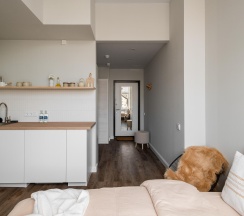2-местные 1-комнатные апартаменты студия в Comfort life