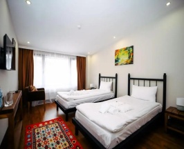 Двухместный номер Standard (2 отдельные кровати) в Отель Mountain House Kazbegi