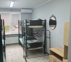 4-местный номер эконом №2 (удобства на этаже) в Привалъ №17