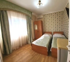 Комната стандарт с 2 односпальными кроватями в Семья