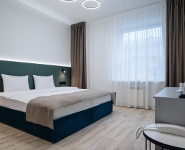 Номер стандарт с 1 двуспальной кроватью в Amati Kazan Hotel