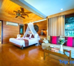 Одноместный коттедж с видом на залив в Sunset Park Resort and Spa
