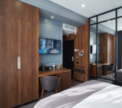 Двухместный номер Standard двуспальная кровать в Arka Hotel by Ginza Project