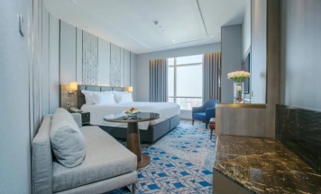 Двухместный номер Deluxe двуспальная кровать в Centara Grand & Bangkok Convention Centre at CentralWorld