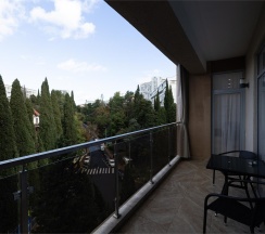 Улучшенные апартаменты с балконом в Sphera apartments by Stellar