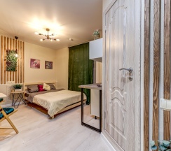Дизайнерский номер категории комфорт с удобствами в Ecolife hotel