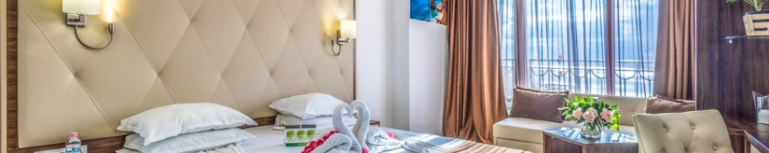 Одноместный номер Premium двуспальная кровать в Prestige Hotel and Aquapark