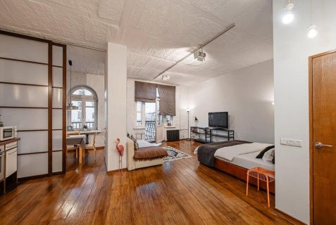 Минск: Апартаменты Апартаменты Стильная Студия в Башне Комплекса Ворота в Город