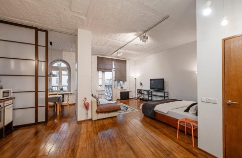 Беларусь, Минск и окрестности: Апартаменты Апартаменты Стильная Студия в Башне Комплекса Ворота в Город