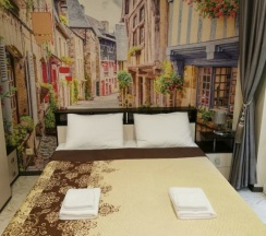 Четырёхместный номер Standard с балконом и с видом на парк в Шато де ля мер