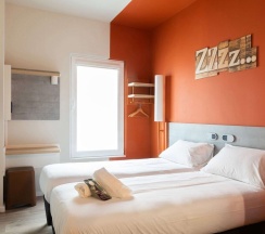 Двухместный номер Standard 2 отдельные кровати в Ibis Budget Madrid Aeropuerto