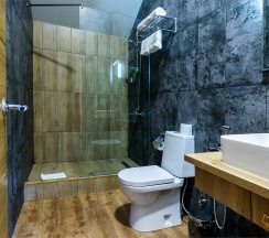Двухместный люкс с одной кроватью и 1 дополнительной кроватью в Fox inn hotel