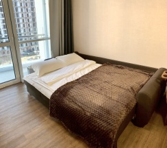 Двухместная студия с балконом на 8 этаже в Ольгинке в Метрикс Девелопмент