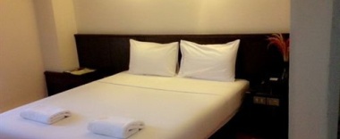 Двухместный номер Standard с балконом двуспальная кровать в Rome Place Hotel