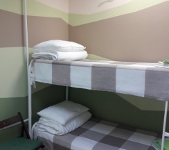 Кровать в общем номере в БМ Хостел Великий Новгород