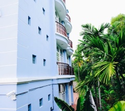 Двухместное бунгало двуспальная кровать в Mui Ne Alena Bungalow Hotel