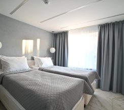 Двухместные апартаменты 2 отдельные кровати в Жемчужина