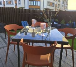 Апартаменты "Apartnamore Индиго" в Apartnamore Олива