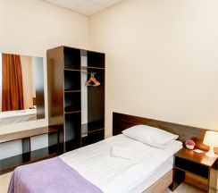 Двухместный стандартный номер без окна (202) в ГородОтель