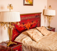 Двухместный люкс Presidential двуспальная кровать в Royal Hotel Spa&Wellness
