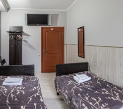 Двухместный номер Economy 2 отдельные кровати в Янка