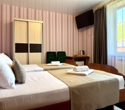 Двухместная комната с раздельными кроватями в Корнилофф от Травел Хотелс Антураж