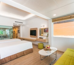 Одноместная вилла Deluxe 2 отдельные кровати в Chaba Cabana Beach Resort