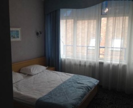 Двухместный номер Standard с балконом и с красивым видом из окна двуспальная кровать в Шторм