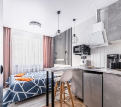 1-комнатные апартаменты студия в Home Like (Хоум Лайк) на бульваре Эйнштейна 4