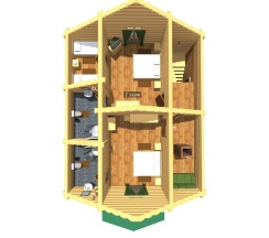 Дом 3 в Русская усадьба