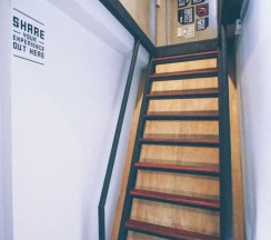 Двухместный номер Standard Мансарда 2 отдельные кровати в A7 Hidden Hostel