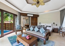 Двухместная Pool Villa двуспальная кровать в Отель Saii Koh Samui Choengmon