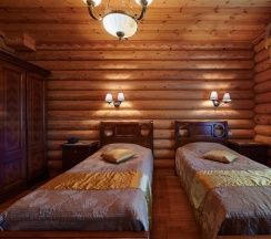 1 категория Twin 32 м² | Экоотель 3 ☆ в Орловское поместье