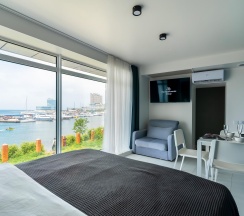 Комната стандарт комфорт (Вид на море) Panorama 360 by Vvo в Sea view apartments