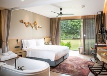 Двухместный номер Deluxe с балконом двуспальная кровать в dusitD2 Khao Yai