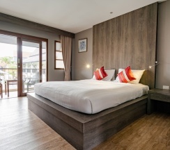 Номер Deluxe с балконом и с красивым видом из окна в Отель Naiya Buree Boutique Resort