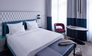 Двухместный номер Superior двуспальная кровать в Falkensteiner Hotel Prague