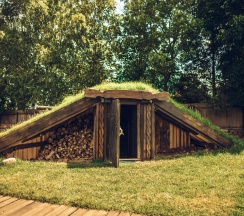 Землянка в Остров Kattegat