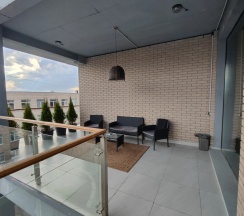 Апартаменты Superior с 3 комнатами с балконом в Апарт-отель Residence Graphite