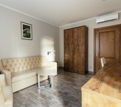 Люкс с балконом боковой вид на море. Корпус 1 в Amza Парк