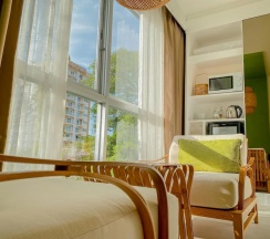 Двухместный номер Executive Deluxe двуспальная кровать в Sino House Phuket Hotel