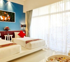 Двухместный номер Deluxe двуспальная кровать в The Beach Boutique House