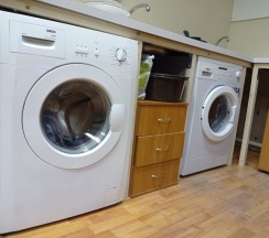 Кровать в общем номере в Очаг