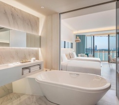 Двухместный номер Hilton Deluxe с видом на океан 2 отдельные кровати в Hilton Pattaya