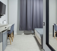 Двухместный номер стандарт с одной кроватью в Nordic Rooms