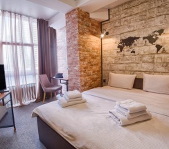 Стандартный двухместный номер с 1 кроватью в Hotel Nova